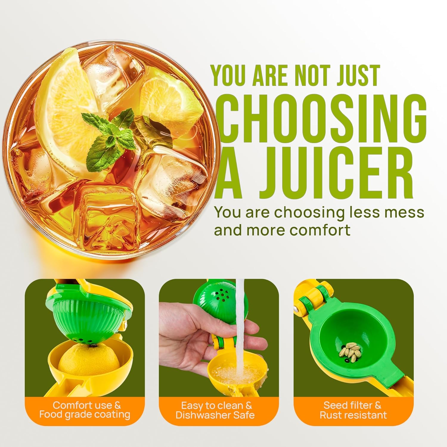 Manual Citrus Juicer - For Cleaning Meats Haitian - Style - Dinner Ideas Collective
