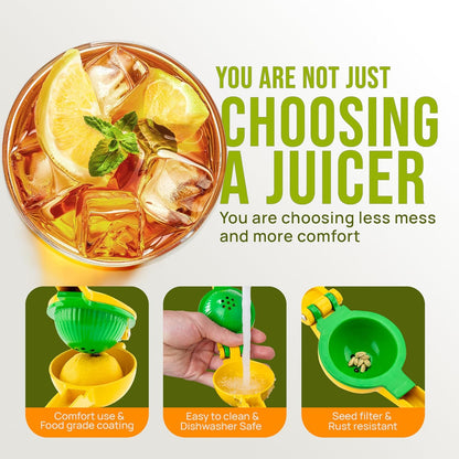 Manual Citrus Juicer - For Cleaning Meats Haitian - Style - Dinner Ideas Collective