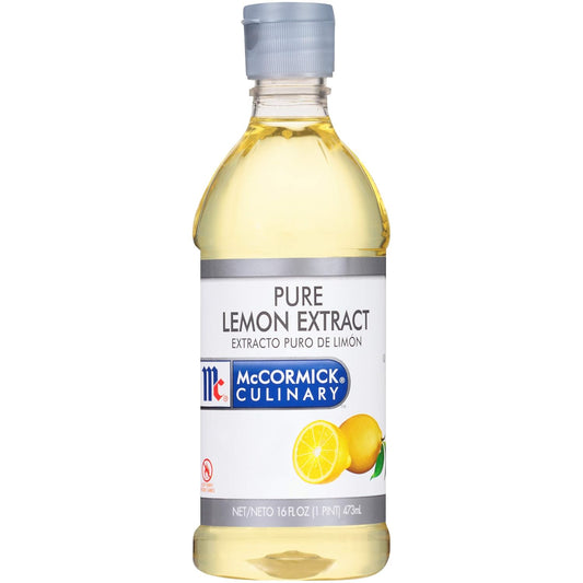 McCormick Culinary Pure Lemon Extract, 16 fl oz - Dinner Ideas Collective