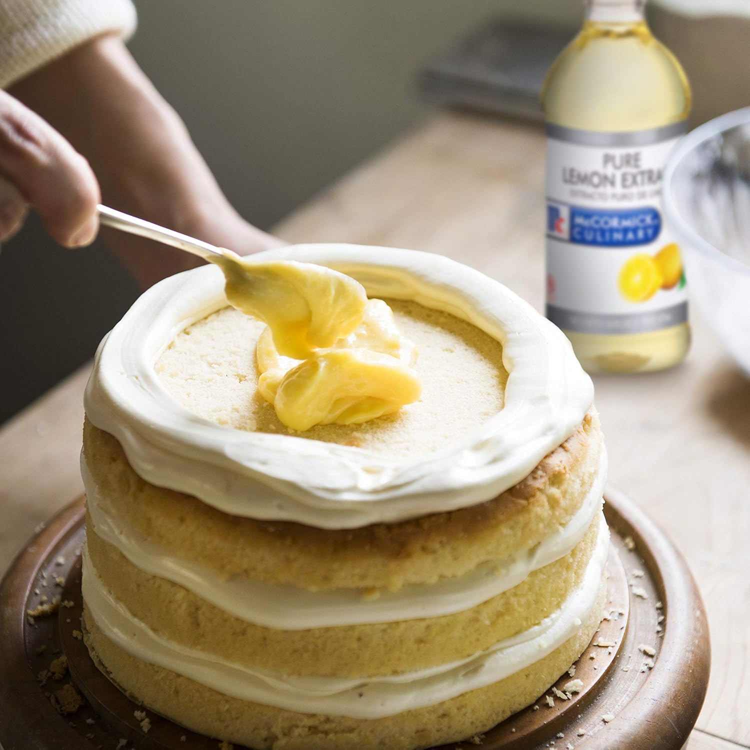 McCormick Culinary Pure Lemon Extract, 16 fl oz - Dinner Ideas Collective