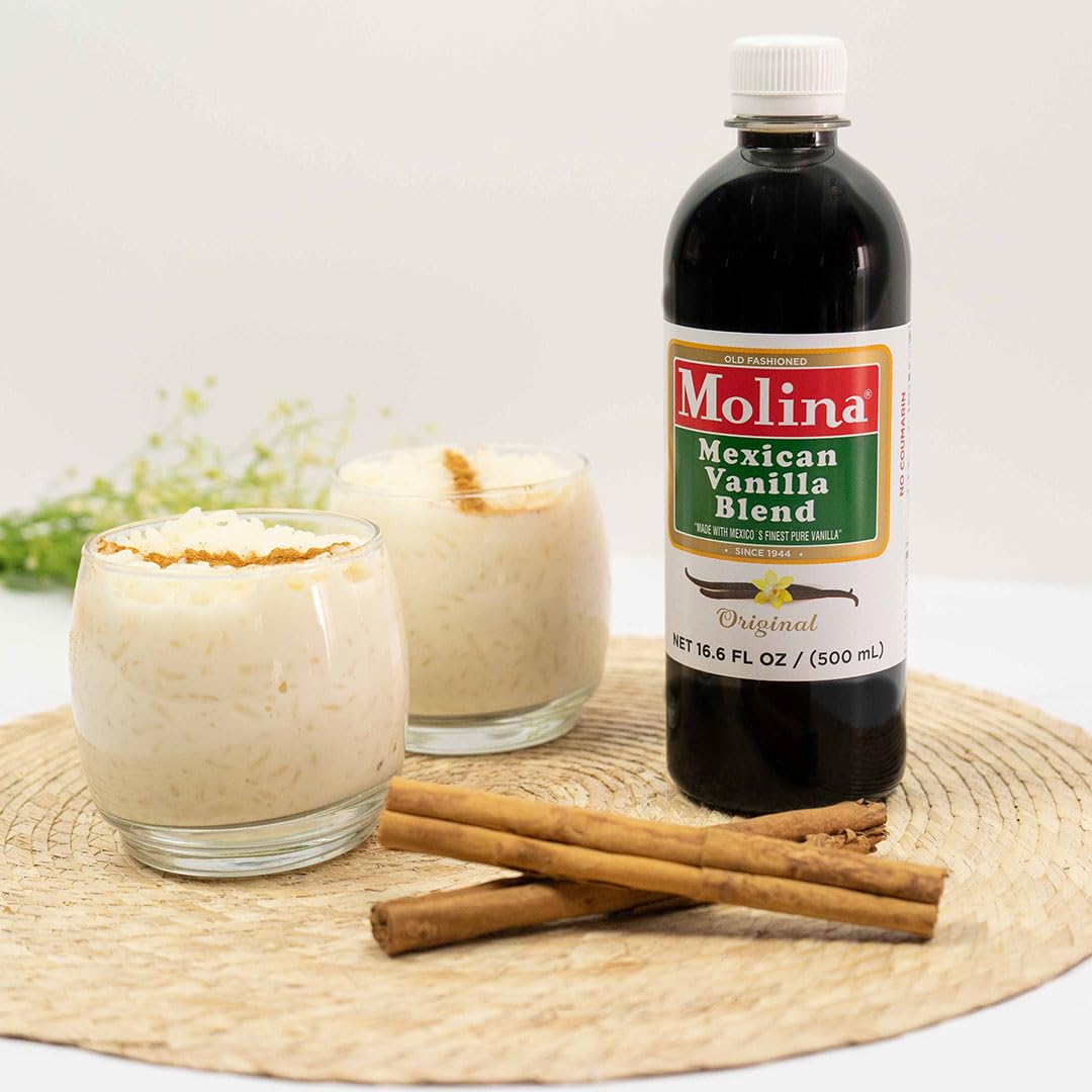 Molina Mexican Vanilla Blend - 2 Pack (16.6 Fl Oz Bottles) - Dinner Ideas Collective