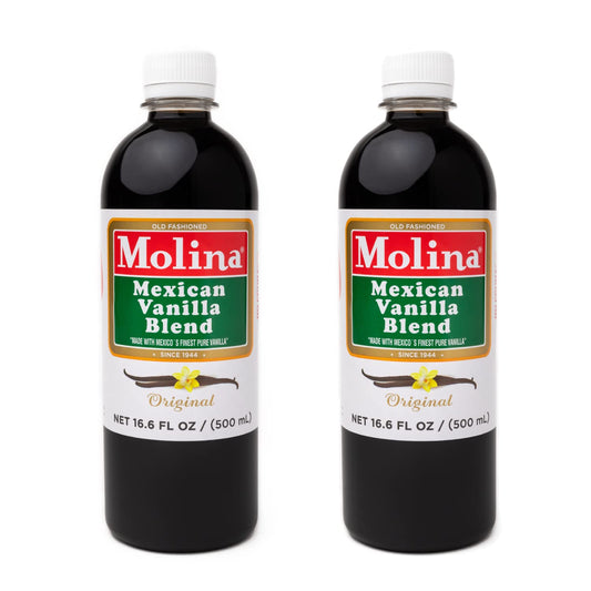 Molina Mexican Vanilla Blend - 2 Pack (16.6 Fl Oz Bottles) - Dinner Ideas Collective