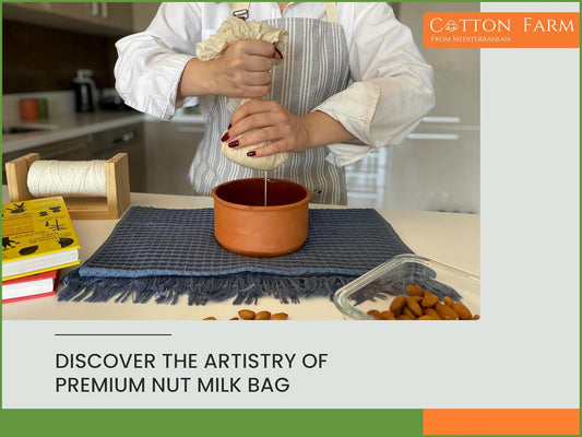 Reusable Nut Milk Bag - Strain Haitian Juices & Milks Easily - Dinner Ideas Collective