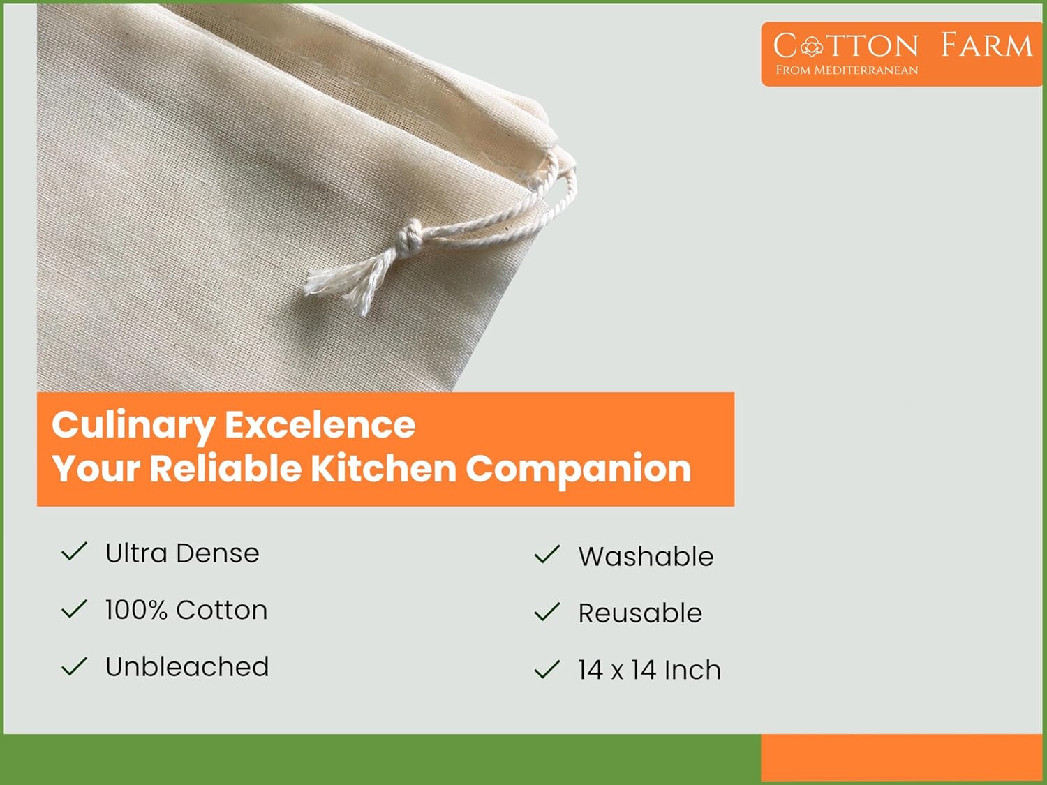 Reusable Nut Milk Bag - Strain Haitian Juices & Milks Easily - Dinner Ideas Collective