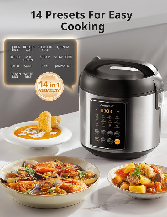 Rice Cooker with Djon Djon Preset – Haitian Flavor, No Fuss - Dinner Ideas Collective