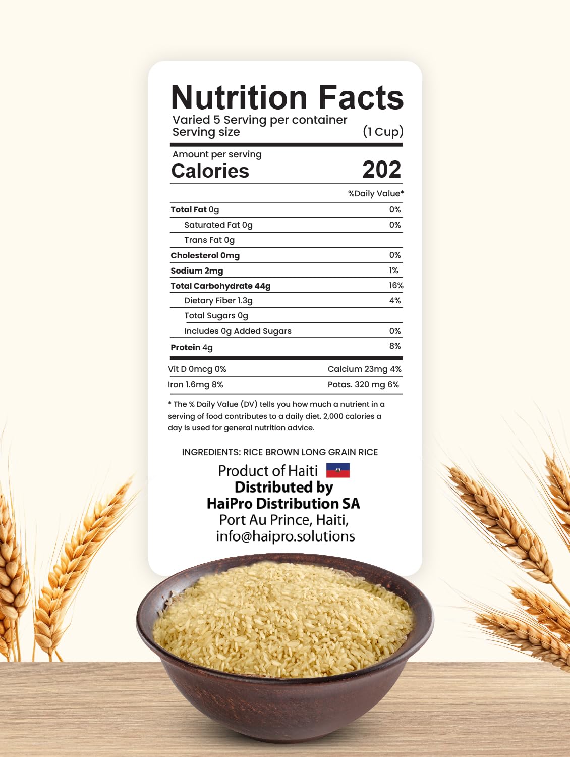 Riz Shella - Diri Shella - Rice Shella - 100% Ayisyen - Dinner Ideas Collective