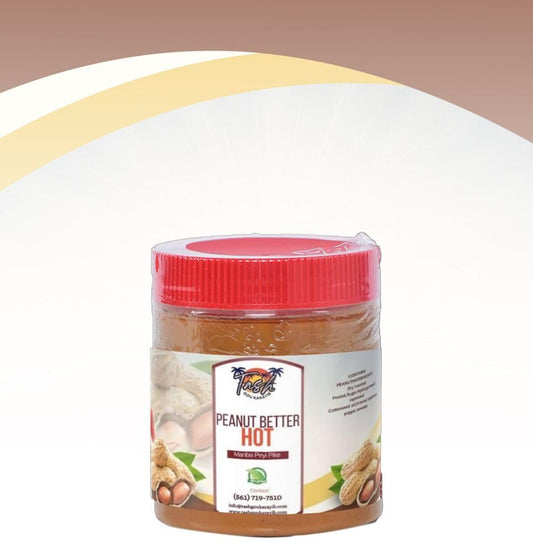 Tash (Gou Karayib) Hot Peanut Butter - Manba Peyi Pike, 16 OZ - Dinner Ideas Collective