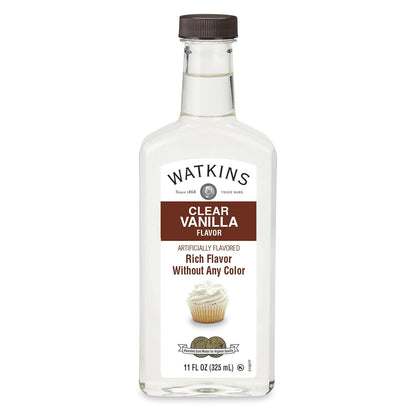 Watkins Clear Vanilla Flavor, 11 fl oz - Dinner Ideas Collective